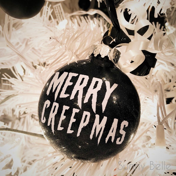 Merry Creepmas Tree Ornament