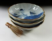 Three Antique Imari-ware Nabeshima-Sometsuke Bowls, Koedo