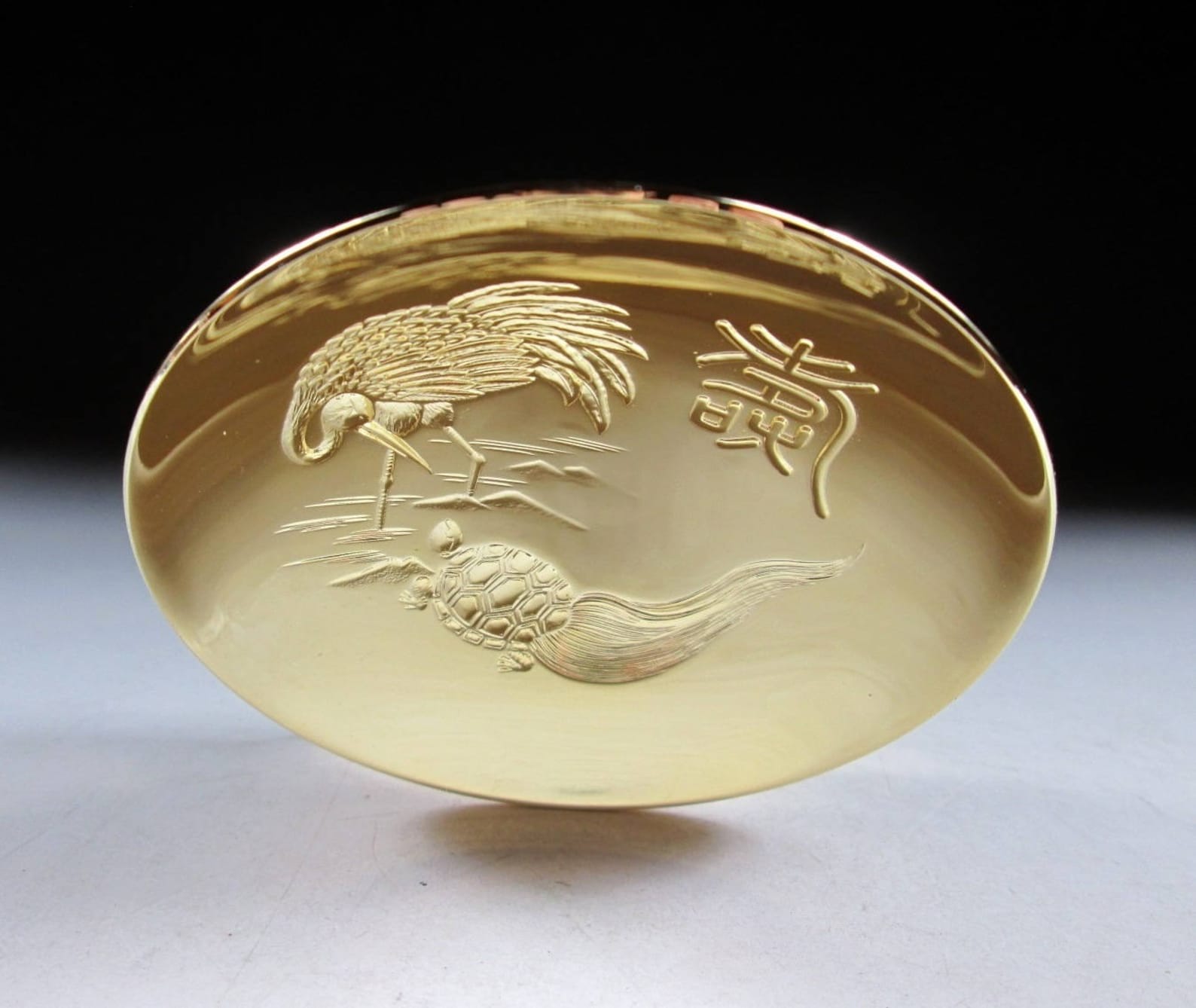 24KGP Gold Plated Sakazuki Sake Cup Koedo Etsy