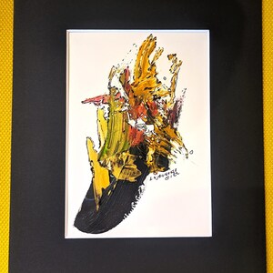 Tableau acrylique 5 X 7 sur carton de Gilles Lajeunesse ref:#41