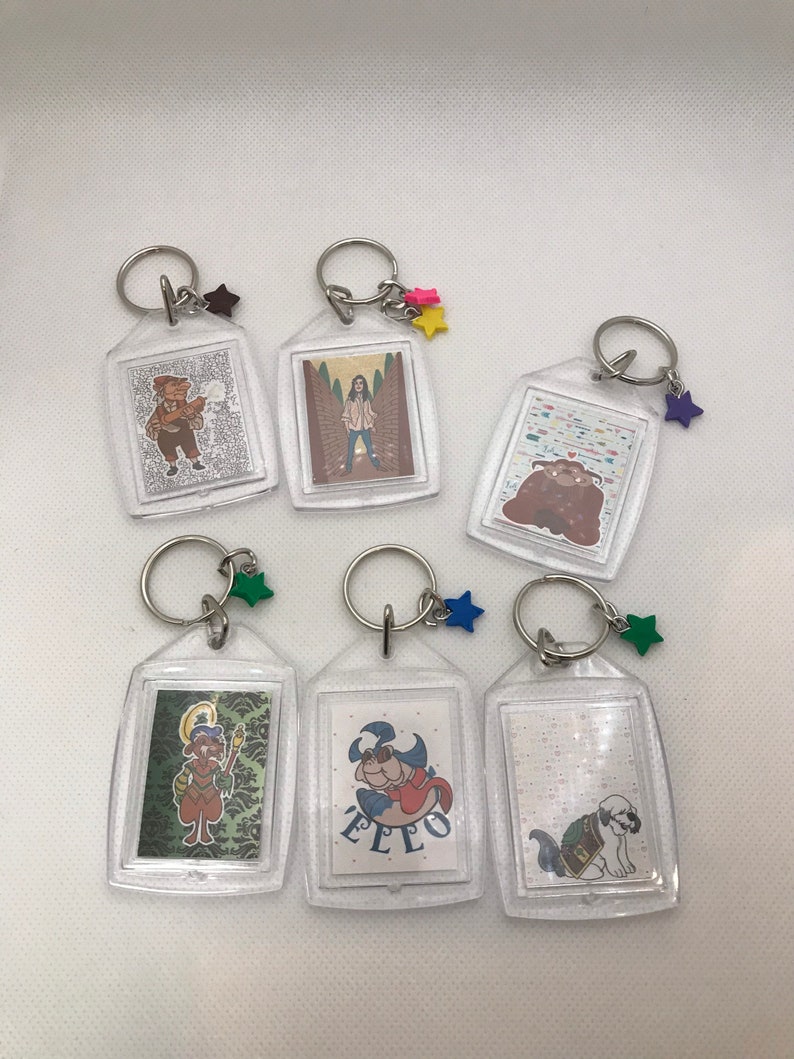 The Labyrinth inspired keychains