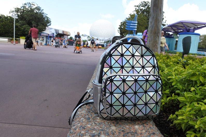 Spaceship Earth Mini Backpack Disney Backpack Epcot Bag Etsy
