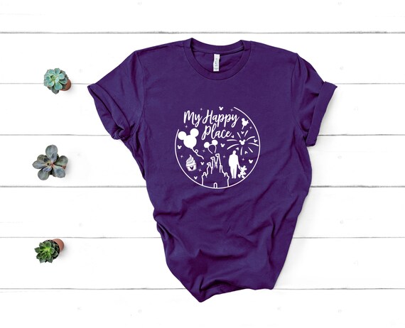 my happy place shirt disney