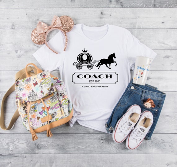 Coach Disney Shirt Cinderella Shirt 