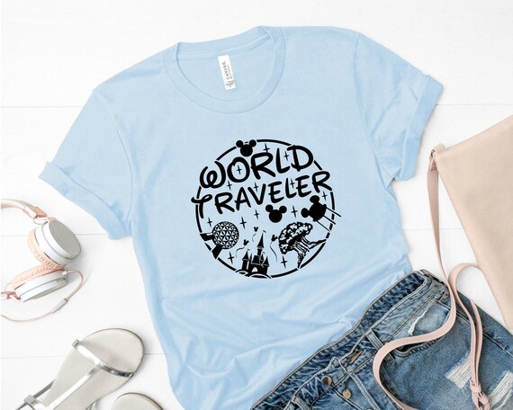 world traveler disney shirt