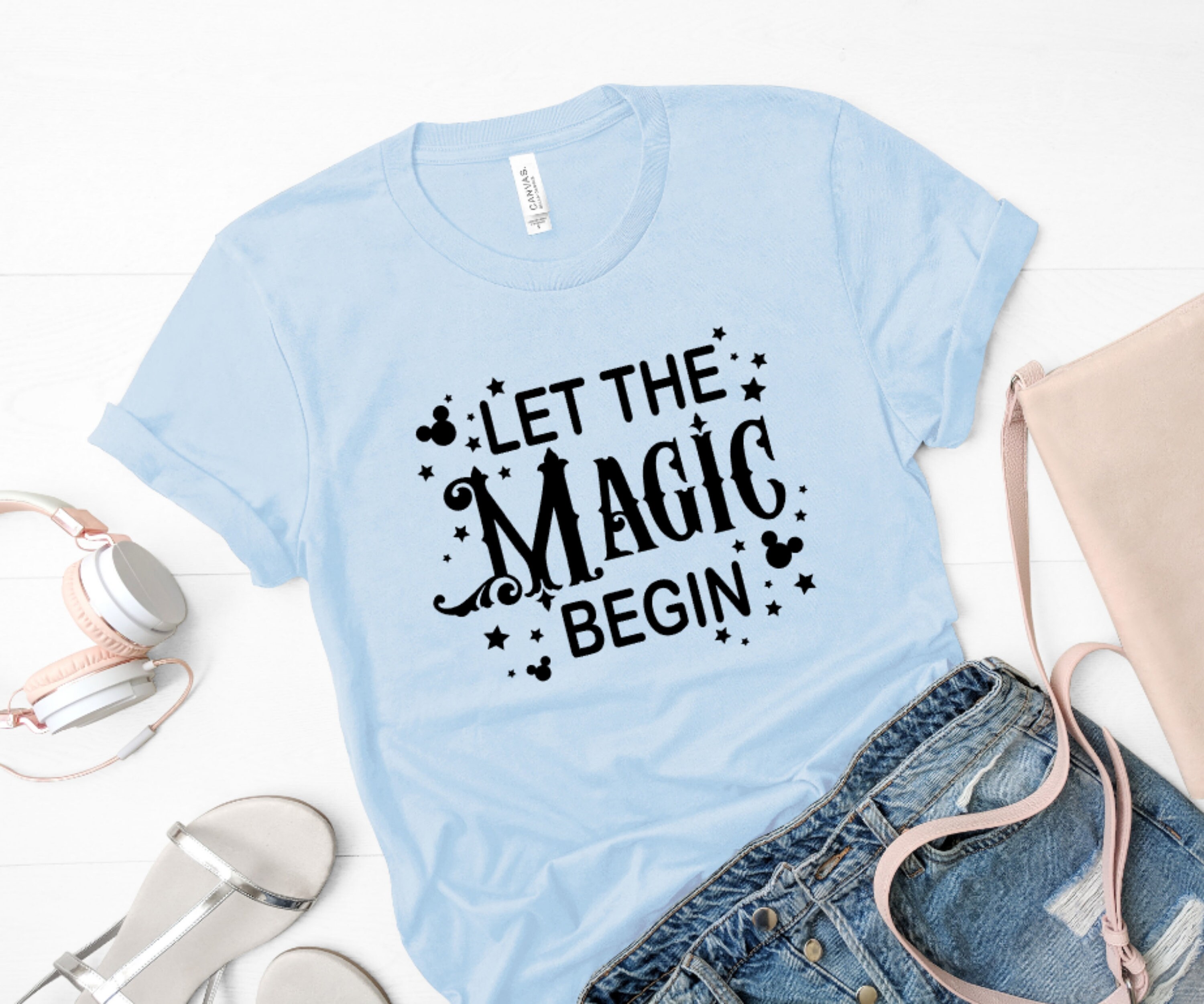Let the Magic Begin Shirt Disney Shirt 
