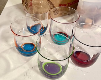 DANSK Spectra Assorted Glass Set of 5