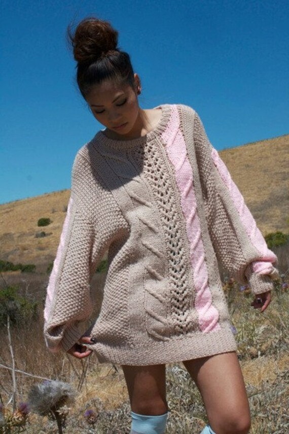 Collection set of three oversized winter sweaters