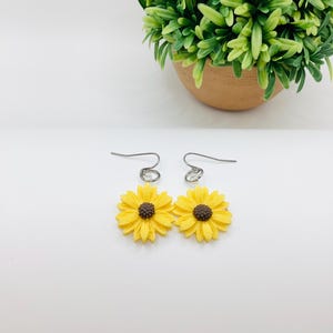 Sunflowers or Daisies Earring Dangles