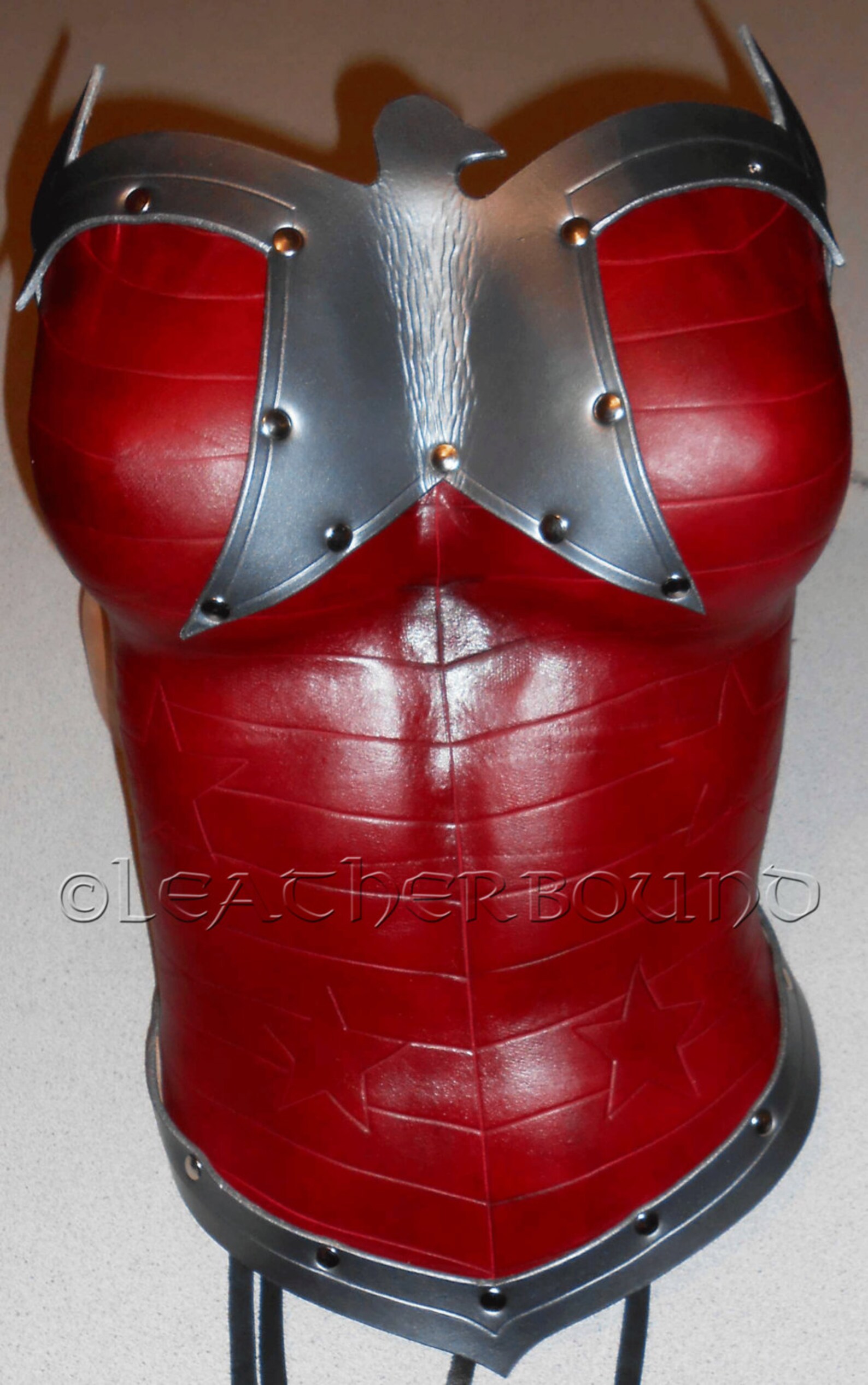 Wonder Woman molded leather breastplate costume with Etsy