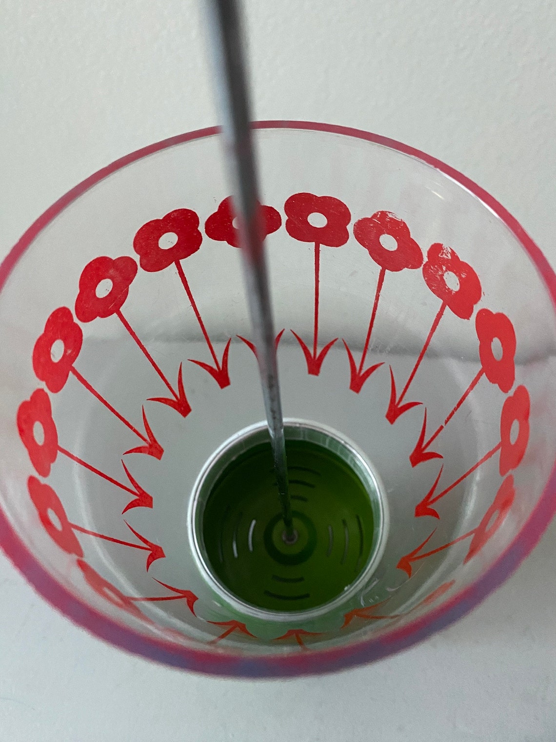 Vintage Soda Fountain Straw Dispenser/ Holder Etsy