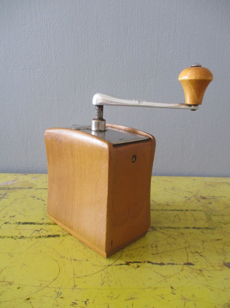 Vintage Kym Coffee Bean Grinder German coffee mill hand Etsy