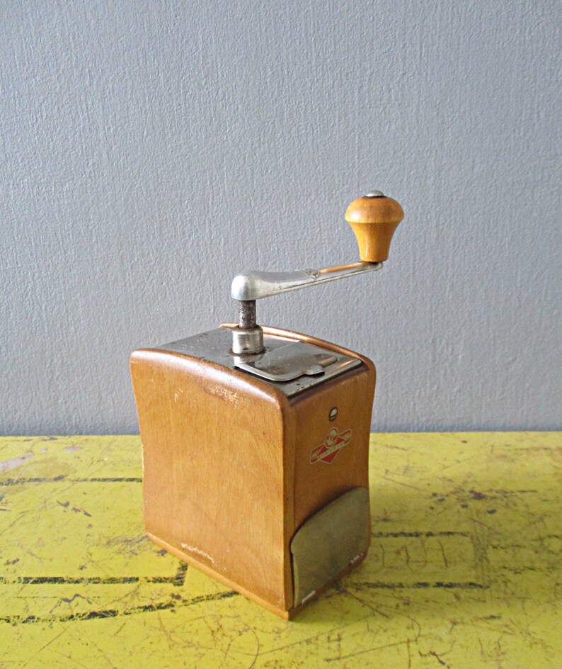 Vintage Kym Coffee Bean Grinder German coffee mill hand Etsy