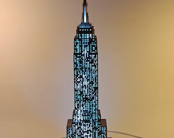 Vintage Brass NYC Salt and Pepper Shakers, Statue of Liberty