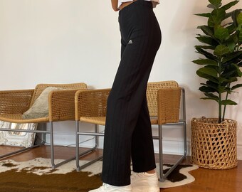 adidas flared yoga pants