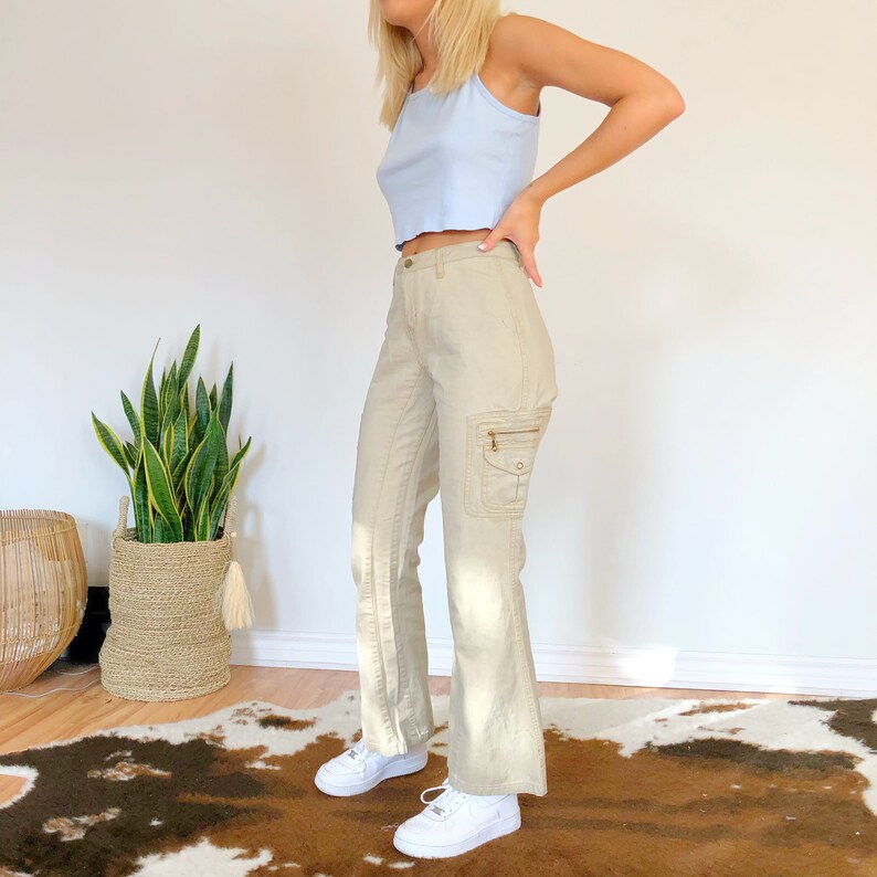 flared cargo pants