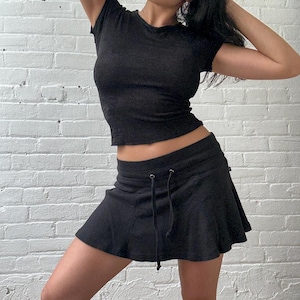 Micro Mini Skirt Y2k - Etsy