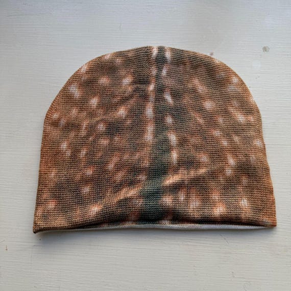 Reversible Darling Beanie Double Layer Knit Hat T… - image 1