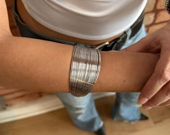 希少　Tiffany & co woven silver ブレスレット　編み込み Tiffany & Co. Somerset Mesh Bangle Bracelet 925 Sterling Silver