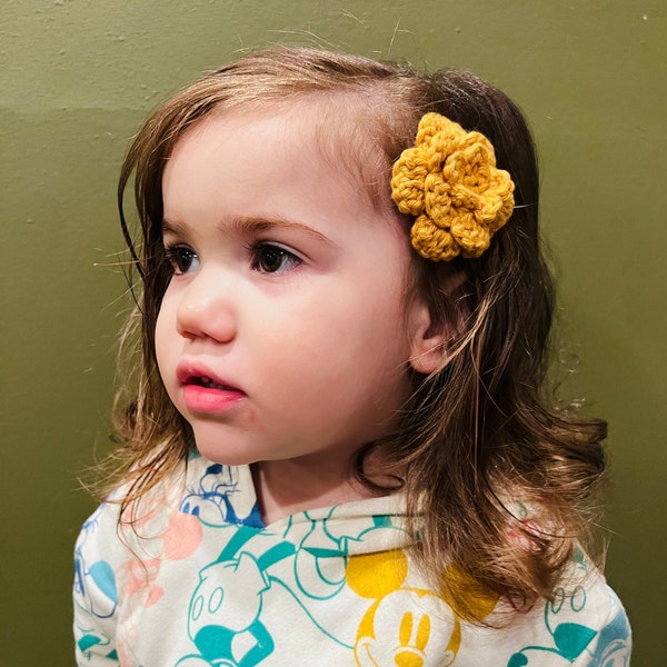 Flower Girl Hair Clip Etsy
