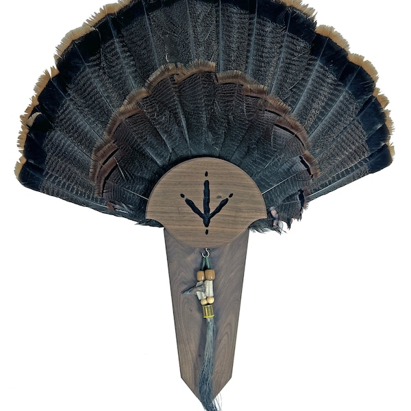Turkey Fan Mount Etsy