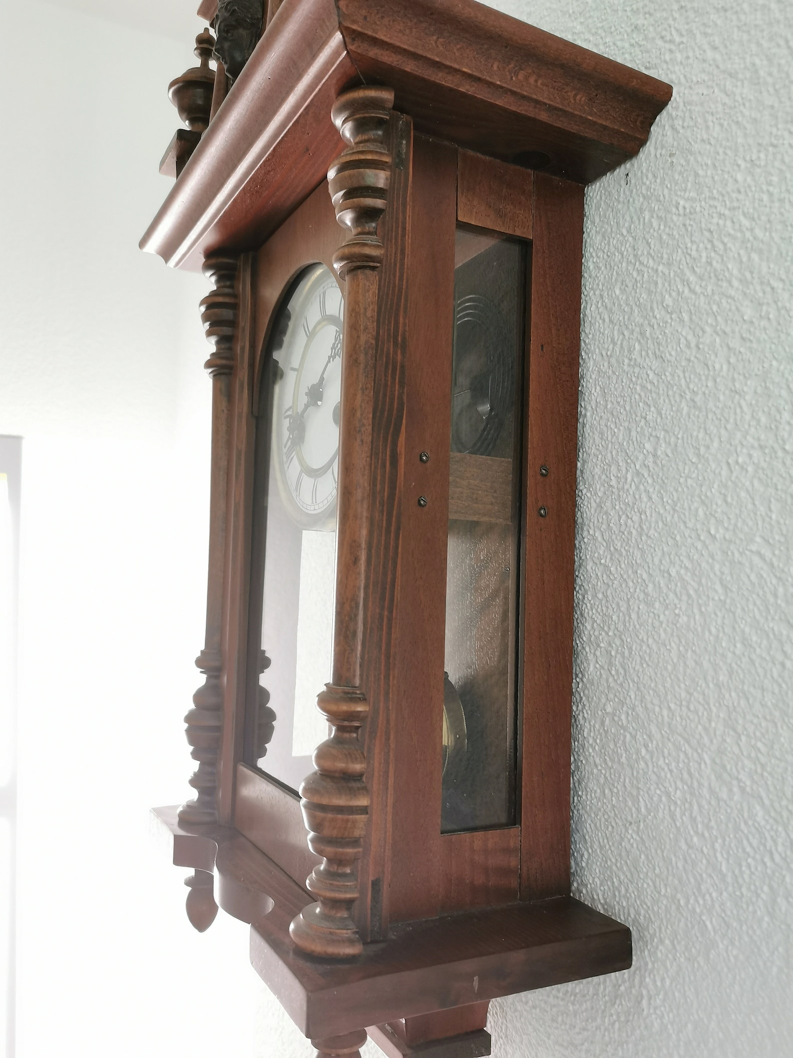 Junghans Vintage RA Pendulum Chiming Wall Clock Germany c. Etsy Australia