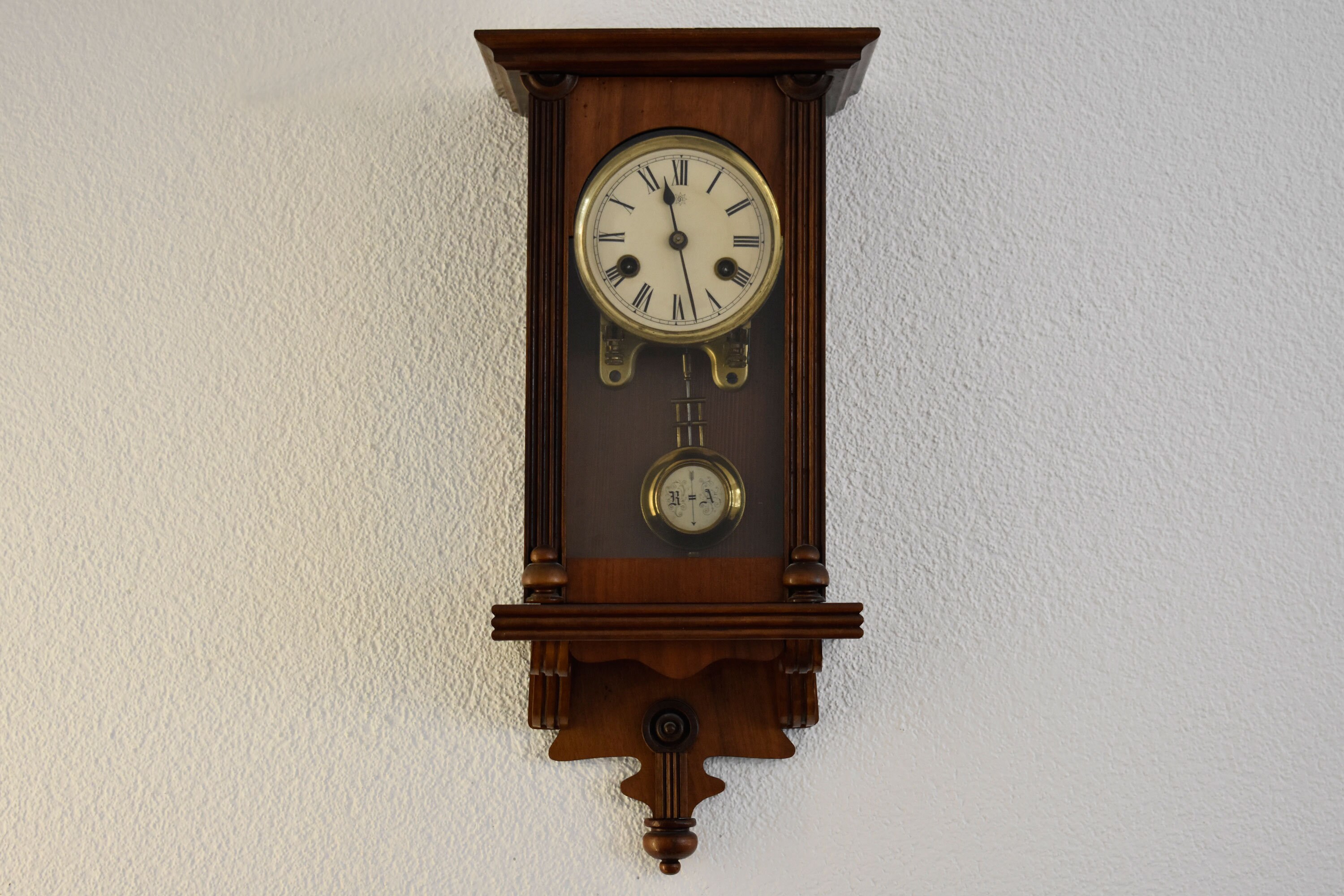 Junghans RA Pendulum Chiming Wall Clock Germany c. 1910 Etsy