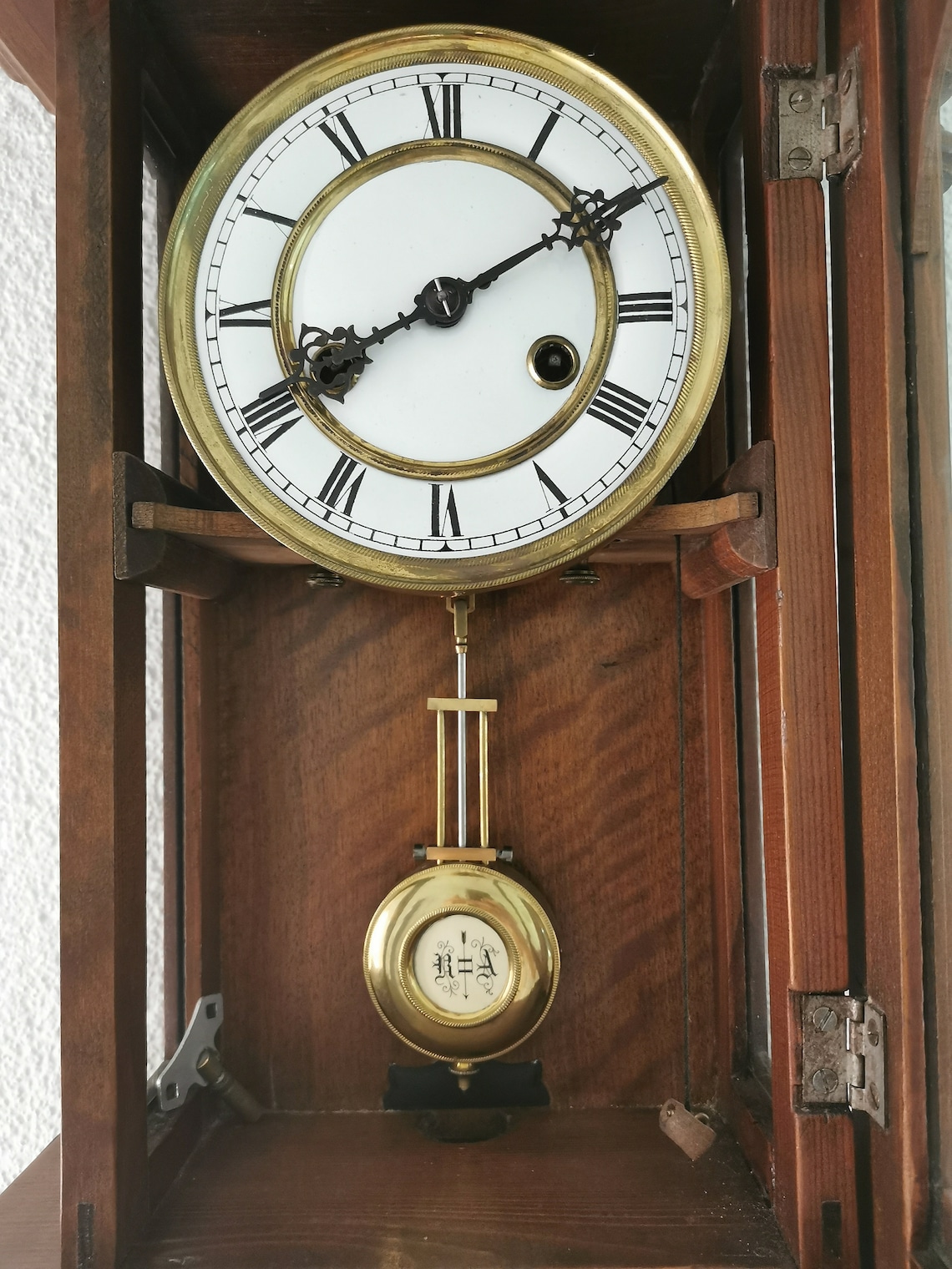 Junghans Vintage RA Pendulum Chiming Wall Clock Germany c. Etsy Australia