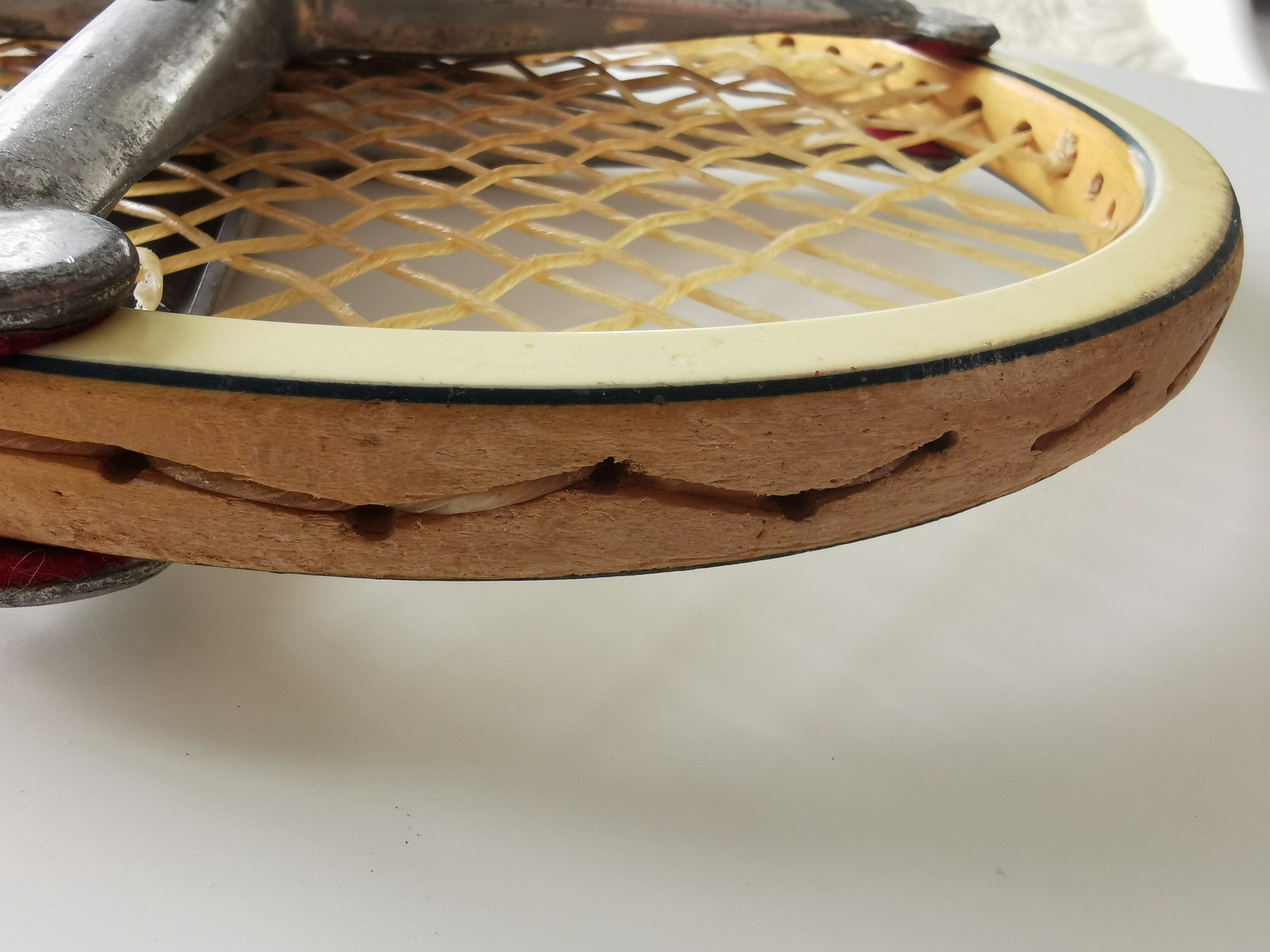 Vintage Ta Davis Tennisschläger aus Holz mit Victor Cover und | Etsy