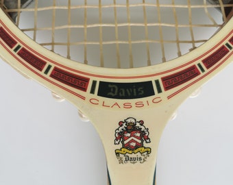 T.A. DAVIS Classic II Clasiden Wood & Fiberglass Laminated Tennis