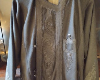 Vintage Traditional Bosnian Ethnic Folk Costume, Embroidered Man's Suit, Antique National Costume, Size 48 - Bosna and Hercegovina (c.1950s)