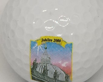 Vatican holy golf balls brand Maxfli XS distance special large core unused golf balls - Jubilee 2000