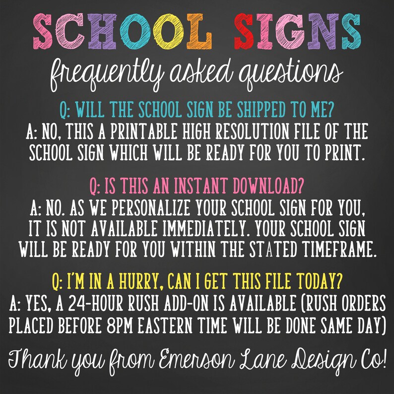 First Day Of School Sign, Girl First Day of School Sign, Back To School, First Day Of School Chalkboard, 1st Day Of School Sign, Rainbow image 2