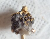 Antique 18ct Yellow Gold Gold Bearing Quartz Stickpin Cravat Pin Gold Rush