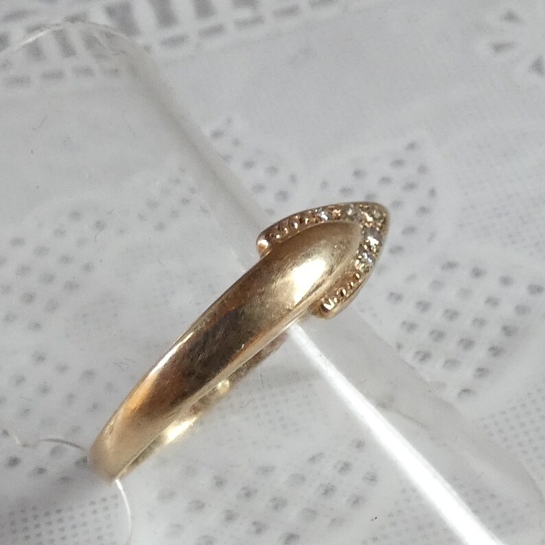 Vintage 9ct Yellow Gold Ring