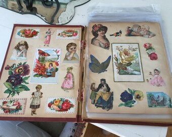 300 Cards Calling Cards Postcards Antique scrapbooking
