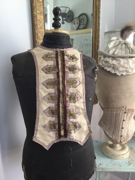 Theatre Costume Shirt Front Vintage Dickie