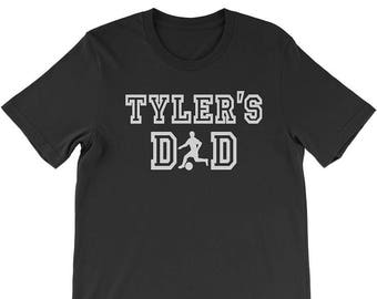 Personalized Soccer Dad Shirt, Soccer Dad Shirt, Soccer Dad Tee, Custom Soccer Dad Shirt, Soccer Shirt, Soccer T-Shirt, Soccer Dad T-shirt