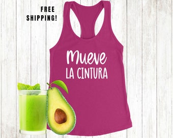 Spanish Dance Tank: "Mueve la Cintura" - Essential Top for Salsa & Latin Dancers