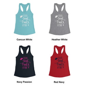 Toes in the Sand Drink in My Hand Tank, Custom Vacation Tank Top Women ...