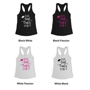 Toes in the Sand Drink in My Hand Tank, Custom Vacation Tank Top Women ...