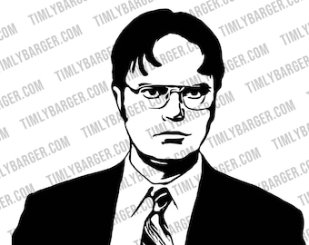 Dwight Vector Office Dwight Svg - Etsy Singapore