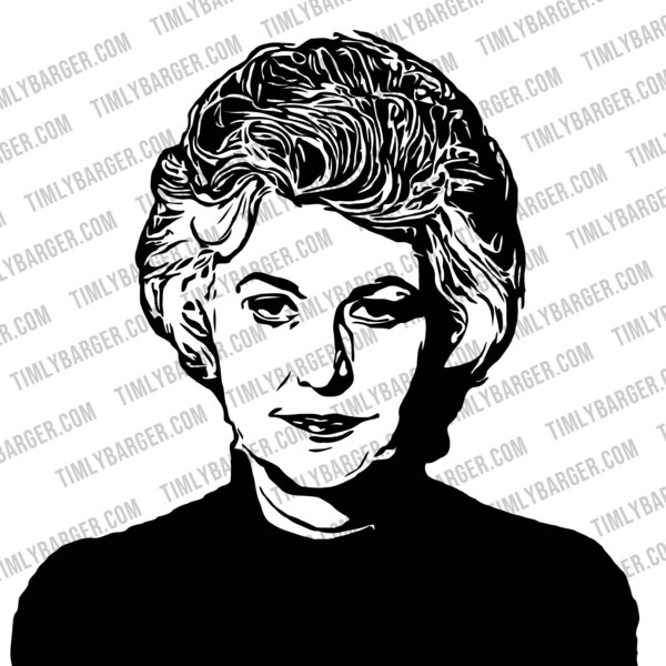 Golden Girls Dorothy Digital Download PNG & SVG