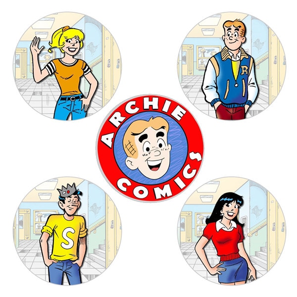 Archie Comics Button (or Magnet) 5-Pack