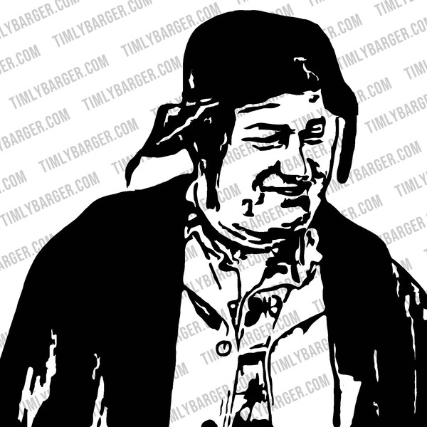 Cousin Eddie Silhouette Png Etsy UK