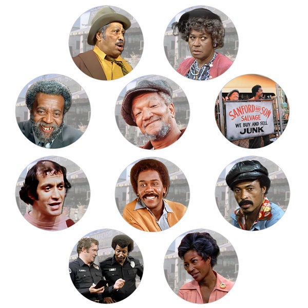 Sanford and Son 10-Button (or Magnet) Pack