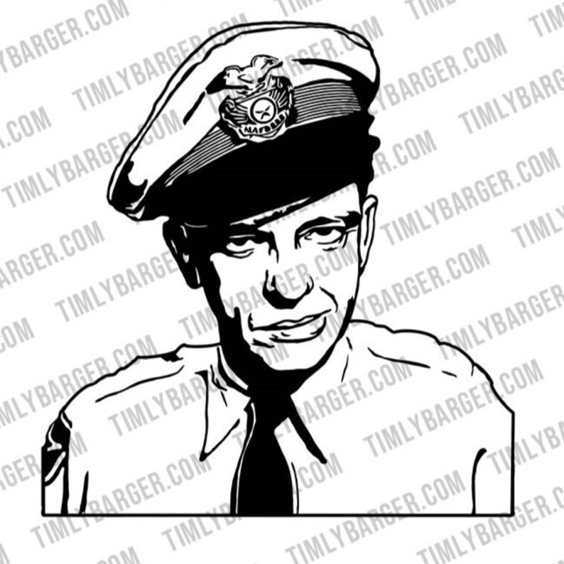 Barney Fife Download PNG and SVG Etsy