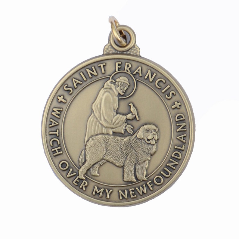 Newfoundland Saint Francis Dog Tag image 1