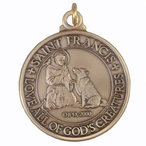 Saint Francis Dog Tag for All of God&#39;s Creatures