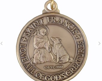 Saint Francis Dog Tag for All of God's Creatures